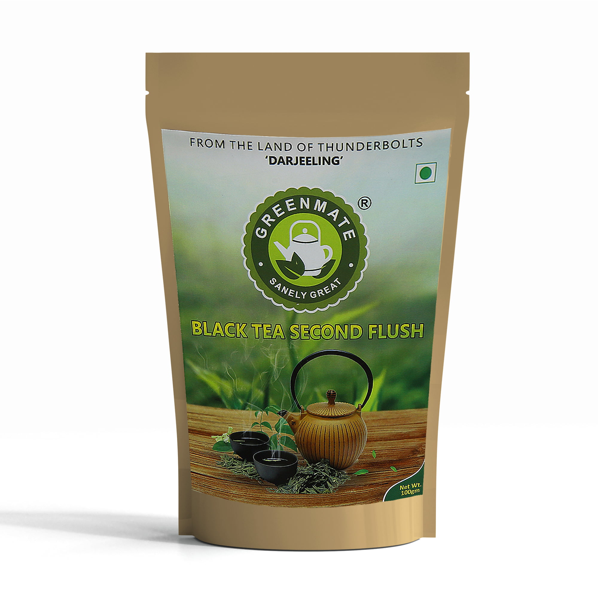 Greenmate Darjeeling Black Tea Second Flush Leaves-100gm - Image 3